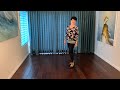 Rita's Waltz line dance demonstration and tutorial by Stephie