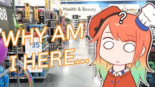 Kiara goes to a Walmart for the 1st Time.