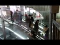 渋谷駅のエスカレーター