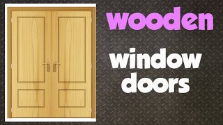 wooden doors #woodworking #pintufurnitureworks