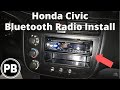 2001 - 2005 Honda Civic Stereo Install Pioneer DEH-X4800BT