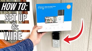 How To Install Ring Video Doorbell 3 Plus | Full Wiring And Smartphone App Set Up!