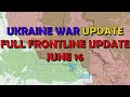 Ukraine Conflict (20240616): Full Frontline Update