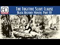 The Fugitive Slave Clause  Black History Month, Part 10