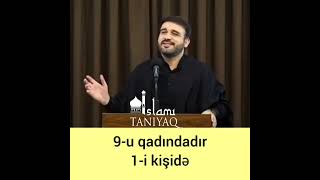 9 qadınan 1 kişidir