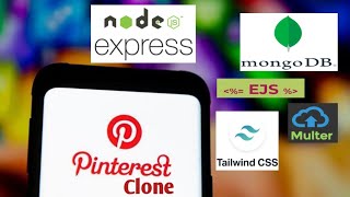 Pinterest Clone - Part 1 | Login And Registration Page | Nodejs, Express, MongoDB, Tailwind, EJS