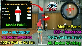 Scope Headshot Panel 🔥Free Fire Injector🔥Ob47 Free Fire Hack😈 OB47 FF panel Hack Mobile