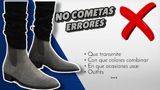 distintas BOTAS GRISES ▷ Como combinar y usarlas (+ OUTFITS para hombre)