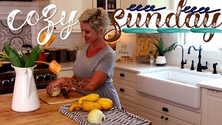 Calming Sunday Cook with Me in a Cozy Cottage Kitchen