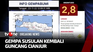 Gempa Susulan M 2,8 Guncang Cianjur | tvOne