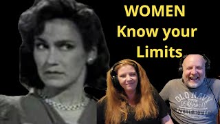 Women: Know Your Limits! Harry Enfield (Reaction)