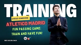 Diego Simeone's Fun Passing Game: Train Like Atlético Madrid! ⚽🔥