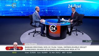 Dünya Etnospor Konfederasyonu Başkanı Necmeddin Bilal Erdoğan “24 Özel”de