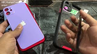 Cara ubah warna iPhone 11 Red seperti IP 12 Purple