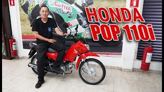 CHINA E A HONDA POP 110i 2023!