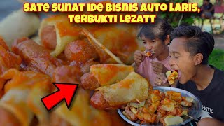 IDE JUALAN SATE SUNAT BIKIN WARGA GUBUK KETAGIHAN