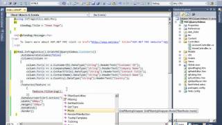 Configure igGrid Filtering in ASP.NET MVC