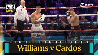 ONE AND DONE! 😱 | Liam Williams v Florin Cardos | Boxing Fight Highlights | #FightNight
