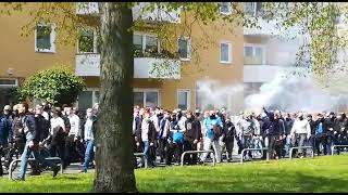 Fanmarsch FC Hansa Rostock am 08.05 2021