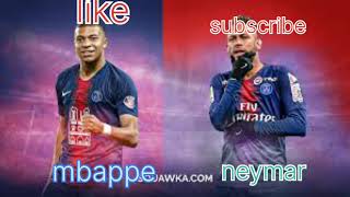 neymar vs mbappe challenge who is the best #neymar #mhappe