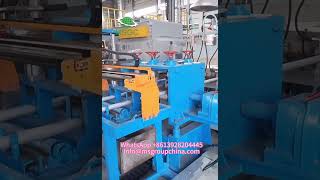 Horizontal continuous aluminium billet casting line