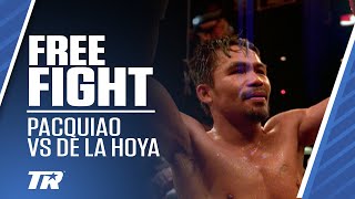 Manny Pacquiao Retires Oscar De La Hoya | ON THIS DAY FREE FIGHT