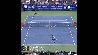 Novak Djokovic vs Carlos Alcaraz ❤️ Cincinnati 2023 F highlights - Best match #edit