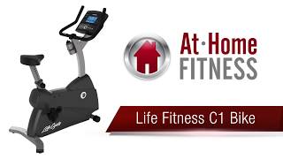 AtHomeFitness.com Gilbert - Life Fitness C1 Exercise Bike Product Review