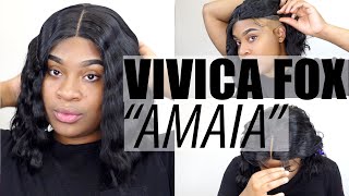 Vivica A Fox Synthetic Hair HD Lace Front Wig - AMAIA |EBONYLINE.COM