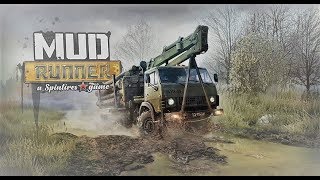 PC【Spintires:Mudrunner】おっさん達が逝く！車両MOD無し