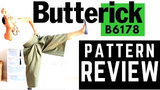 Butterick B6178 Culottes Sewing Pattern Review