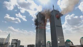 Twin towers 9/11 portrayed in Teardown