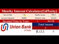 union bank mis monthly income plan 2025 ubi interest rates mis plan full detail mis sip plan