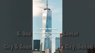 Top 10 Tallest Buildings In The World | Tallest Buildings In The World | #afsshorts6 #shorts