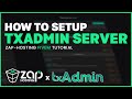 Setup a txAdmin FiveM Server in just 5 minutes! | WORKING 2025