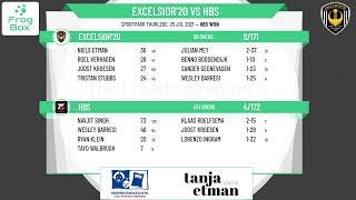 🔴LIVE: Excelsior'20 vs HBS | KNCB Topklasse Round 15 | Royal Dutch Cricket | 25-07-2021