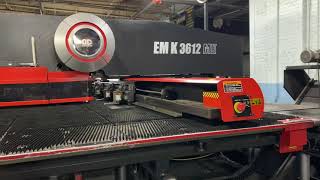 AMADA EMK-3612 MII 33 Ton Electric Servo CNC Turret Punch