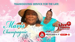 Celebration of Life for :Mavis Champagnie