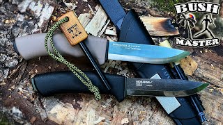 Китай против Швеции. Нож Tuotown Forester 2 против Mora Bushcraft Black.