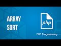 Array Sort PHP Tutorial
