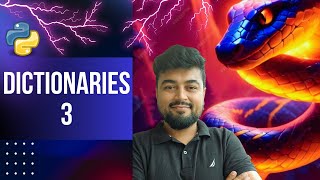 #45 Python Tutorial for Beginners | Dictionary | Session-3 | 5 Essential Dictionary Methods | Hindi
