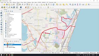 QGIS Tutorials 17: Creating Line data in QGIS | Digitizing | QGIS Beginners