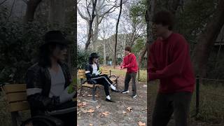 公園でマイケル・ジャクソンに会いました。【Michael Jackson】　    #shorts