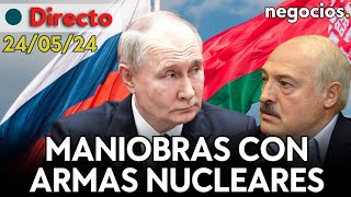 DIRECTO | Putin y Lukashenko inician maniobras con armas nucleares, la OTAN alerta y Zelensky pide