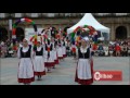 danzas vascas en plaza nueva salbatzaile castaños