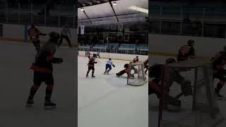 Don Mills Flyers Toronto Marlboros 2022-23 GTHL Under 14 game action #shorts #shortsvideo #gthl