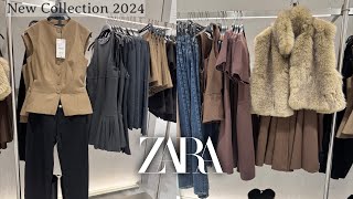 ZARA NEW WOMEN’S💜WINTER COLLECTION DECEMBER 2024 / ZARA HAUL 2024🎋