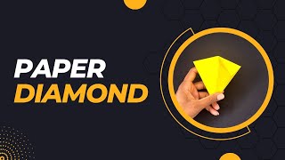 How to make a Paper Diamond | Simple Step by step |  DIY Paper Crafts