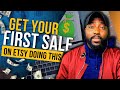 How to get your First sale on Etsy Tips to new Etsy Sellers #short