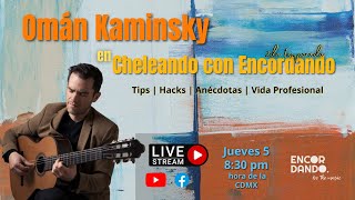 Omán Kaminsky en Cheleando con Encordando